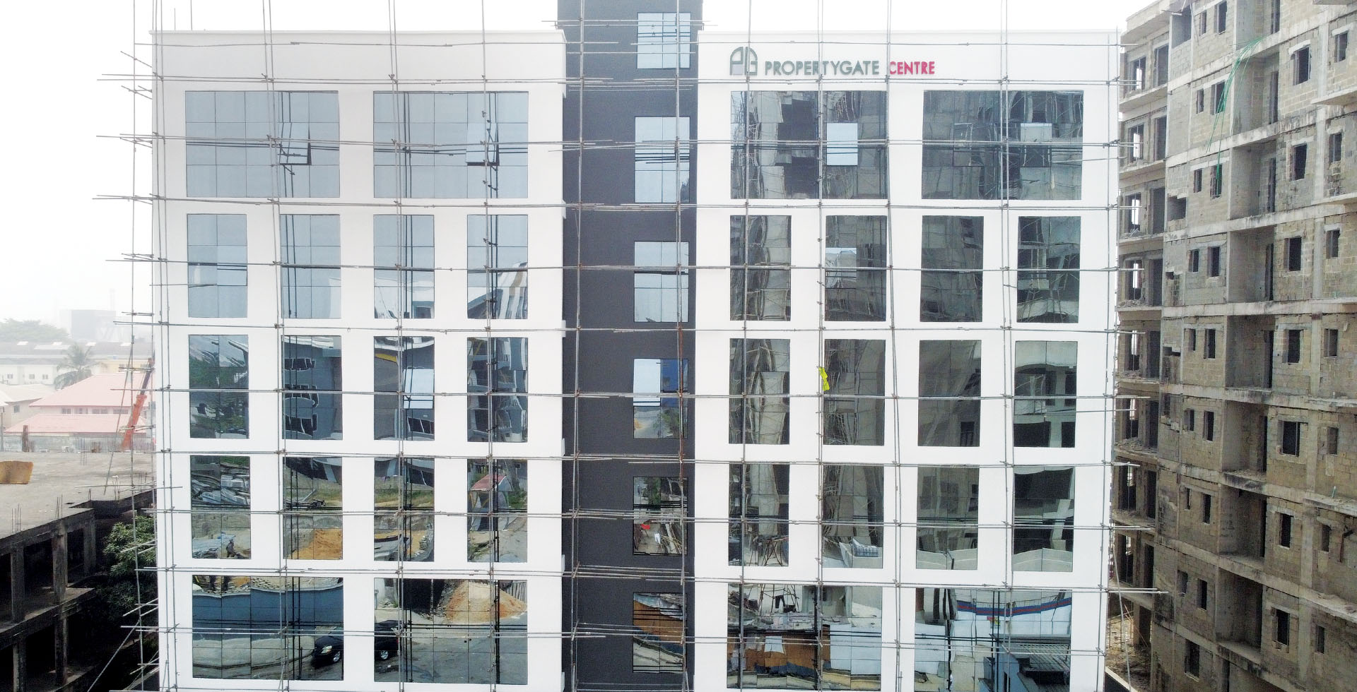 Commercial building exterior